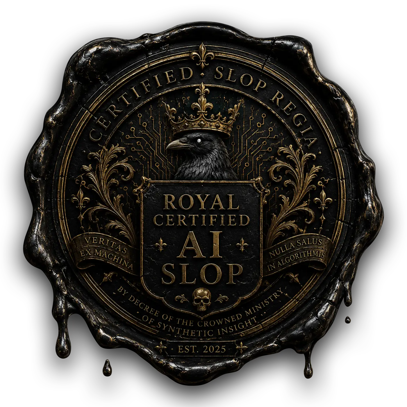 Royal AI Slop sigil